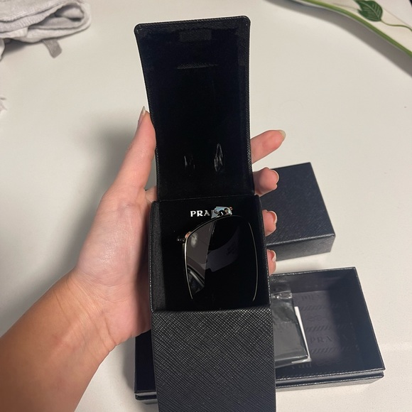 Prada Polarized Square Sunglasses, 57mm - Picture 12 of 15